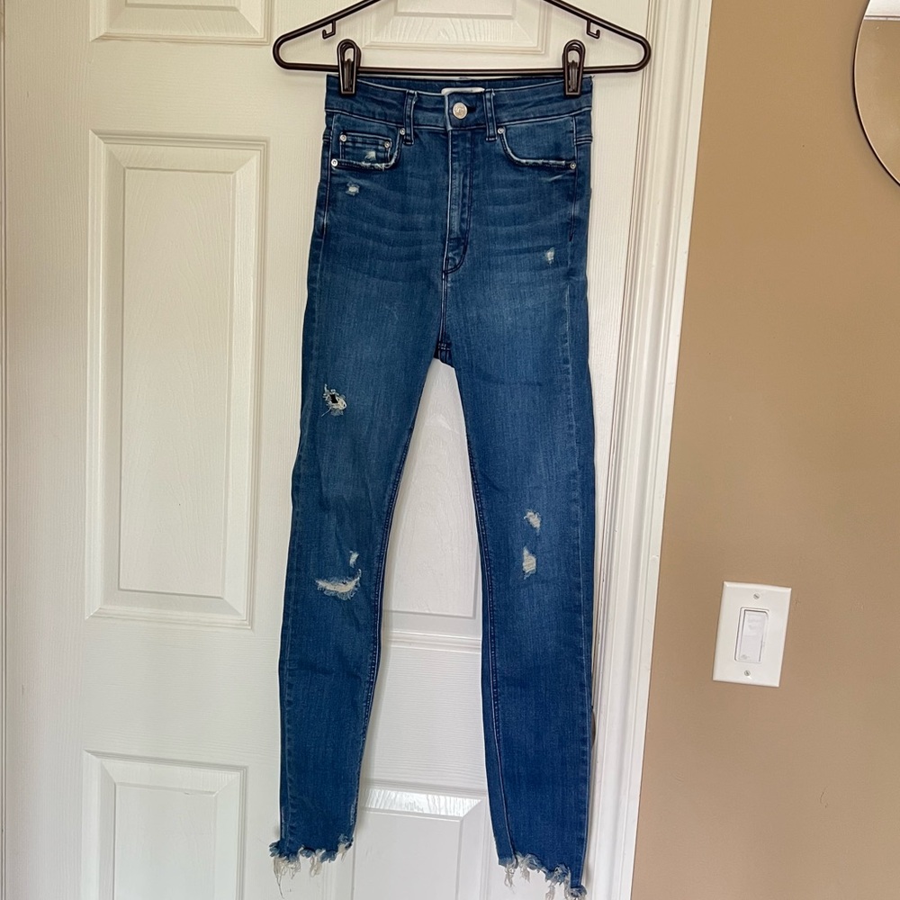 Zara Premium Denim Skinny Jeans